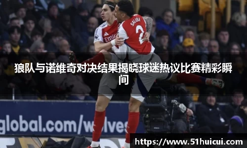 狼队与诺维奇对决结果揭晓球迷热议比赛精彩瞬间